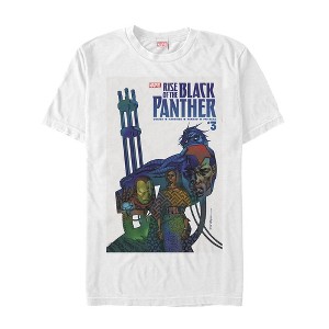 Men's Marvel Rise of the Panther #Cover T-Shirt - 1 of 4
