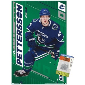 Trends International NHL Vancouver Canucks - Elias Pettersson 19 Unframed Wall Poster Prints - 1 of 4