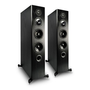 KLH Kendall 2F 3-Way Floorstanding Speaker - Pair (Black Oak) - 1 of 4