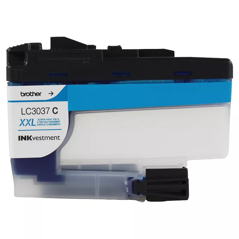 Brother LC3037C INKvestment Super High-Yield Ink 1500 Page-Yield Cyan