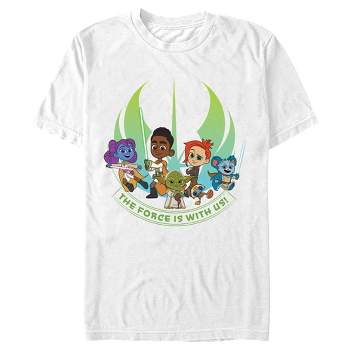 Men's Star Wars: Young Jedi Adventures The Force is With Us T-Shirt