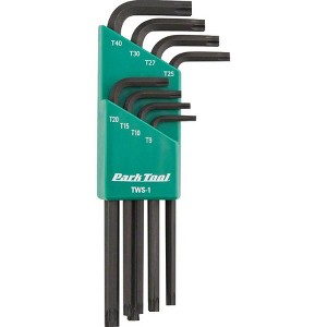 Park Tool TWS-1 L-Shaped Torx Compatible Wrench Set with Holder - 1 of 2