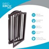 INTERNET'S BEST Arched Top Dog Gate | 3 Panel, 36" H Wooden Pet Barrier for Dogs or Cats | Folding Room Divider | Espresso (3 panel - 36", Espresso) - 3 of 4