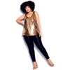 Women's Plus Size Razzle Dazzle Cami - bronze | CITY CHIC - 2 of 4