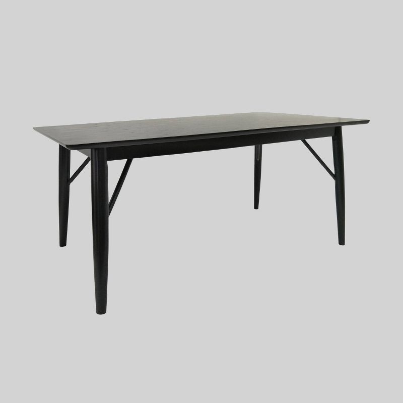 Grissom Rectangular Dining Table Black - Christopher Knight Home, 1 of 7