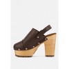 Alona Slingback High Block Heeled Clogs - 4 of 4
