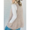 Imily Bela Womens Sleeveless Sweater Vest V Neck Casual Loose Knit A Line Flattering Tunic Top with Pockets - 2 of 4