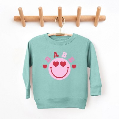 The Juniper Shop Babe Smile Youth Ultra-Soft Graphic Sweatshirt