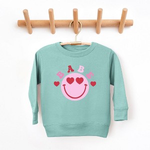 The Juniper Shop Babe Smile Youth Ultra-Soft Graphic Sweatshirt - 1 of 3