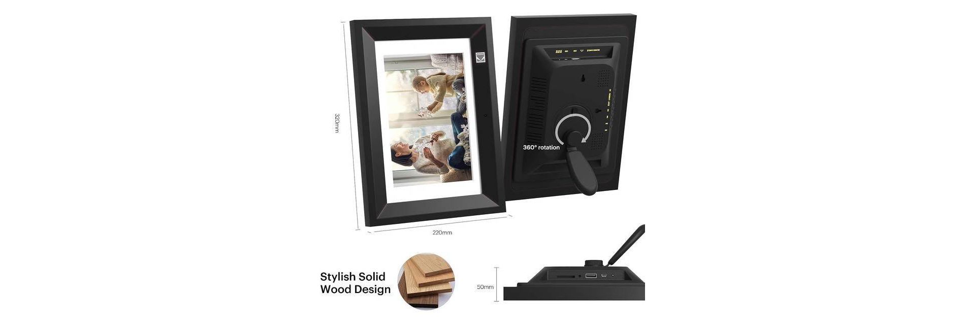 KODAK RDPF-1020V WiFi Digital Photo Frame