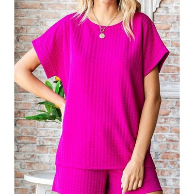 Women's Textured Top - First Love