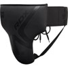 RDX Sports RDX T15 Noir Abdo Guard - Protective Gear, MMA, Boxing, Martial Arts, Groin Protector, High-Impact Resistance, Lightweight - 2 of 4