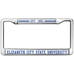 Elizabeth City State University Full Size Standard License Plate Metal Frame - 1 of 4