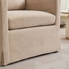 Okak 360° Swivel Accent Arm Chair with Removable Back Cushion,Modern Chenille Fabric Lounge Chair for Living Room,Nursery,Office,Bedroom - 4 of 4