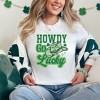 Simply Sage Market Women's Howdy Go Lucky Cowboy Hat Short Sleeve Garment Dyed Tee - 2 of 3