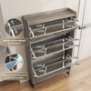 Shoe Storage Cabinet with 3 Flip Drawers - 4 of 4