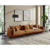 MINIMORE Modern Style 124.5"W Modular Chris 4Seater Sofa - 3 of 4