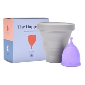 Hawwwy Leak-Free & Odor-Free Comfortable Silicone Cup-Purple - 1 of 4