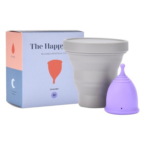 Hawwwy Leak-Free & Odor-Free Comfortable Silicone Cup-Purple - image 1 of 4