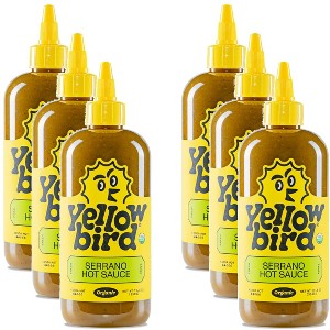 Yellowbird Hot Sauce Serrano - Case of 6 - 19.6 oz - 1 of 2