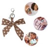 Unique Bargains Bow Scarf Polka Dot Print Handbag Charm 1 Pc - 3 of 4