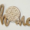 VIP Wood 18 in. Brown Home Wall Sign - 4 of 4