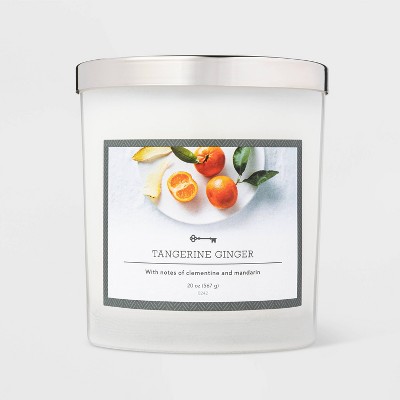  20oz Jar 3-Wick Candle Tangerine Ginger - Threshold™ 