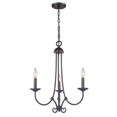 Thomas Lighting Williamsport 3 - Light Chandelier in  Oil Rubbed Bronze