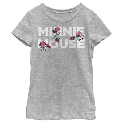 Girl's Disney Playful Minnie T-shirt : Target