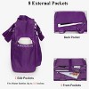 Generic Canvas Tote Bag Waterproof Nylon Multi Pocket Shoulder Bags Laptop Work Bag - 3 of 4