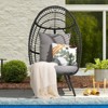 Sunsitt Steel Wicker Outdoor/Indoor Egg Chair - 2 of 4