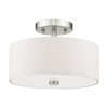 Livex Lighting Meridian 2 - Light Wall Light in  Brushed Nickel - 2 of 4