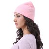 Soft Fleece Watch Cap Winter Warm Cozy Skull Hat, Black - Solaris - 3 of 4