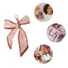 Unique Bargains Double Layer Bow Handbag Charm 1 Pc - 3 of 4