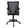 TopComfy Task and Office Chairs Ergonomic Mesh Lumbar Support Adjustable Height Tilt Swivel Armrests For Home Office Study, Black, 24"*12"*23" - 2 of 4
