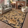 Indoor Modern Area Rugs Animals Pattern Abstract Low Pile Carpets for Living Room Bedroom Indoor Washable Non Slip Soft Floor Carpet - 4 of 4