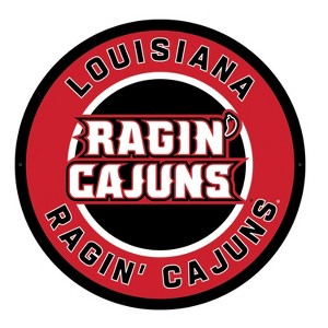 Evergreen Ultra-Thin Edgelight LED Wall Decor, Round, University of Louisiana at Lafayette- 23 x 23 Inches Made In USA - 1 of 4