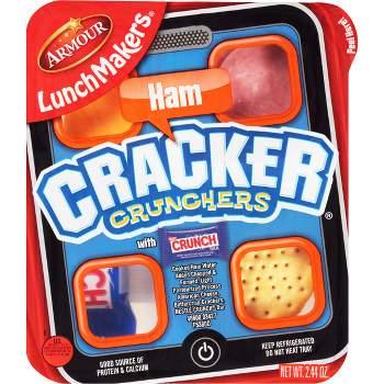 Armour LunchMakers Ham Cracker Crunchers - 2.44oz