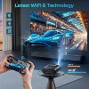 ELEPHAS 4K Smart Projector with WiFi and Bluetooth, Portable Projector with Netflix / Prime Video / YouTube Built-in, Dolby Sound for Indoor/Outdoor - 3 of 4