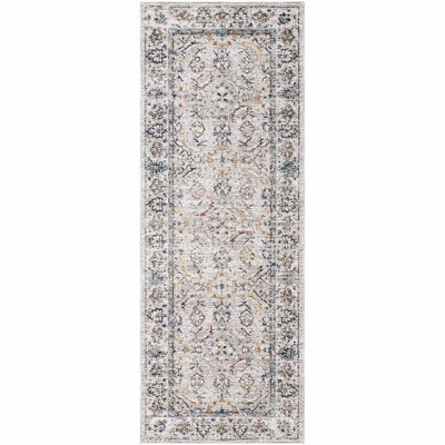 Mark & Day Stepfon 2'8"x7'3" Runner Woven Indoor Area Rugs Medium Brown