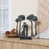 LuxenHome 11.6" LuxenHome Resin Couple Love Walk in the Park Tabletop Decor Multicolored - 4 of 4