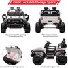 24V 2-Seater Kids Electric Car w/ Remote, Dual 120W Motors, 20" Wide Seat, 110LBS Capacity, LED/USB/FM for Ages 3+ - 4 of 4