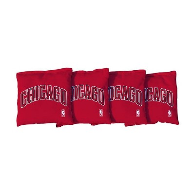 NBA Chicago Bulls Corn-Filled Cornhole Bags Red - 4pk