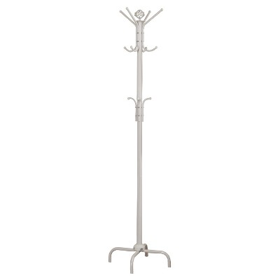 white tree coat rack