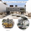 Outdoor Screens, Panel With Bolt, Panel, Bracket, Free Standing, Rust Proof And Waterproof Galvanized Steel Decorative Screen - 2 of 4