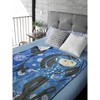 Coraline Fleece Blanket Allover Button Design Plush Lap Throw 46" x 60" - 2 of 4