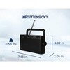 Emerson ER-7004 AM/FM/WB Radio, Lightweight Portable Weather Radio with Telescoping Antenna - 2 of 4