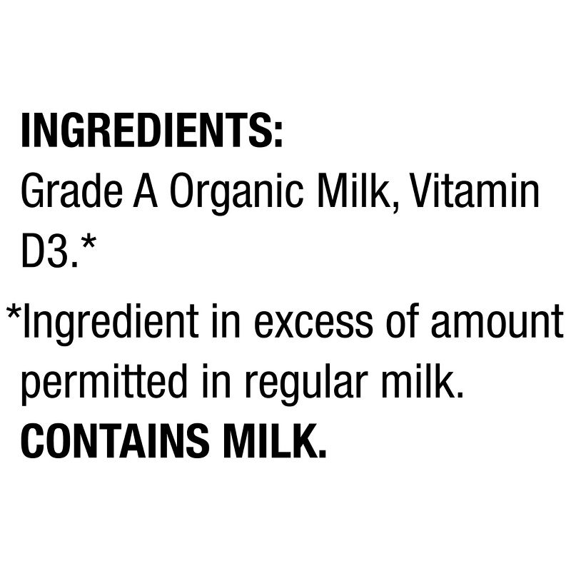 Horizon Organic Whole High Vitamin D Milk - 1gal, 5 of 10