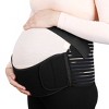 Unique Bargains Maternity Antepartum Belt Pregnant Women Abdominal Support Waist Belly Band Back Brace - 2 of 4