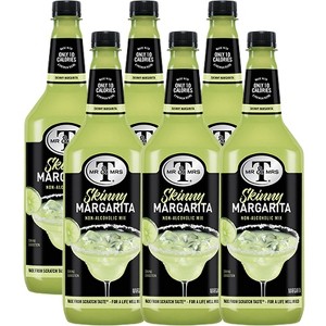 Mr & Mrs Skinny Margarita Mix, 1L Bottle– Premium Cocktail Mixer for Margarita Mix, Ready to Use - 1 of 4